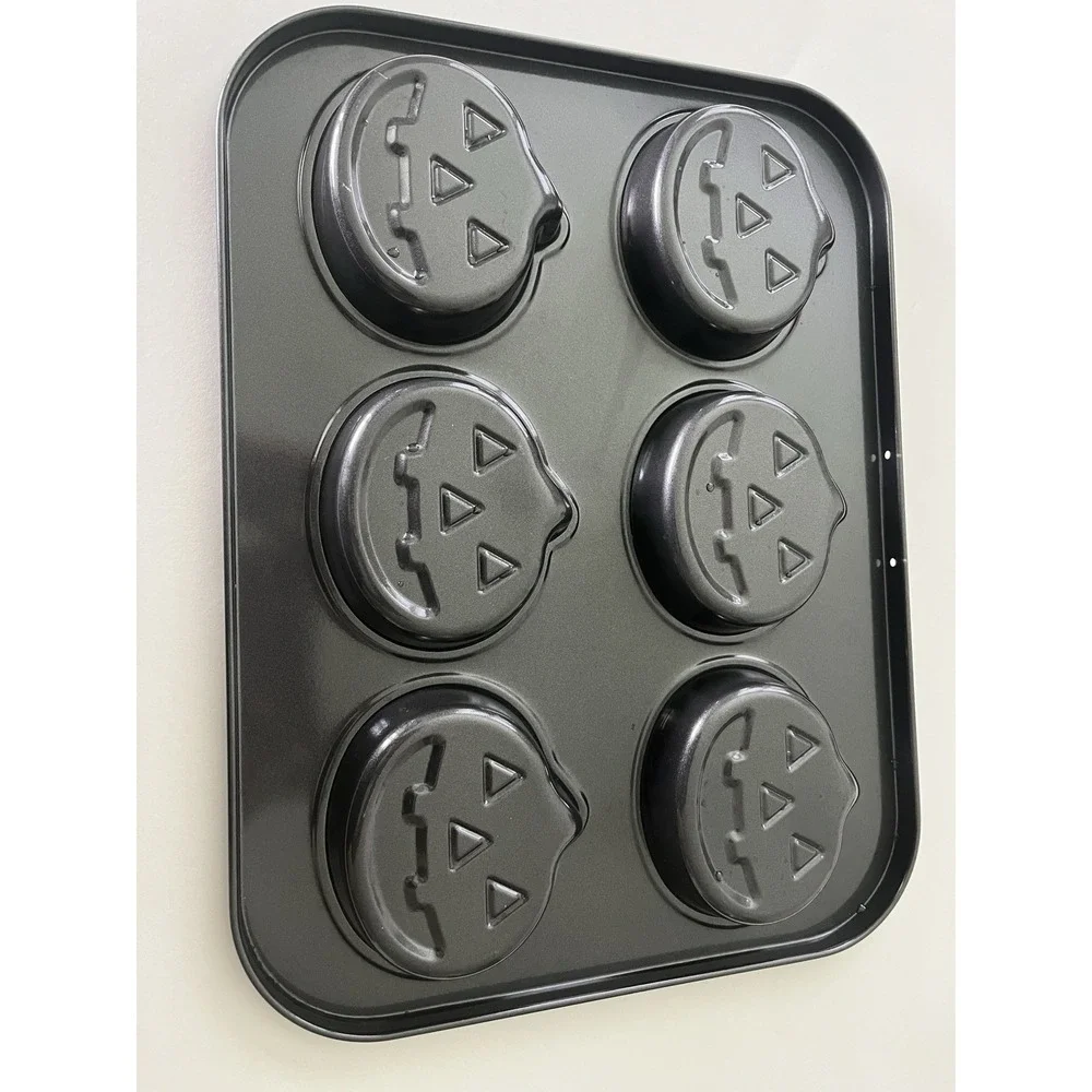 Halloween Baking Pans Molded Ghost Pumpkin Faces Candy Cake Nonstick‎ unbranded